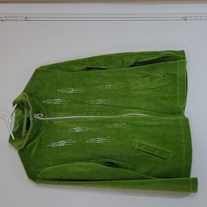 Activology Velour Jacket Lime Size PL